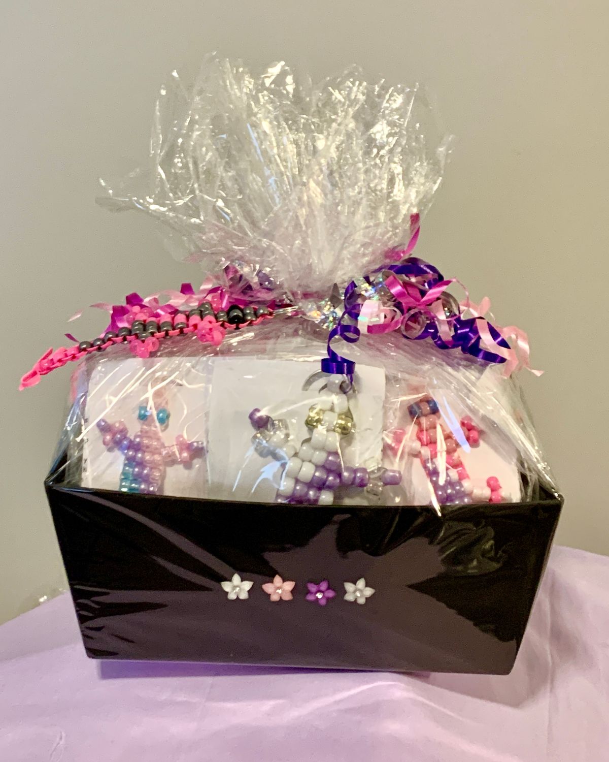 LUCKY LIZARD SEND-A-SMILE BASKET - Double Diagonal Design