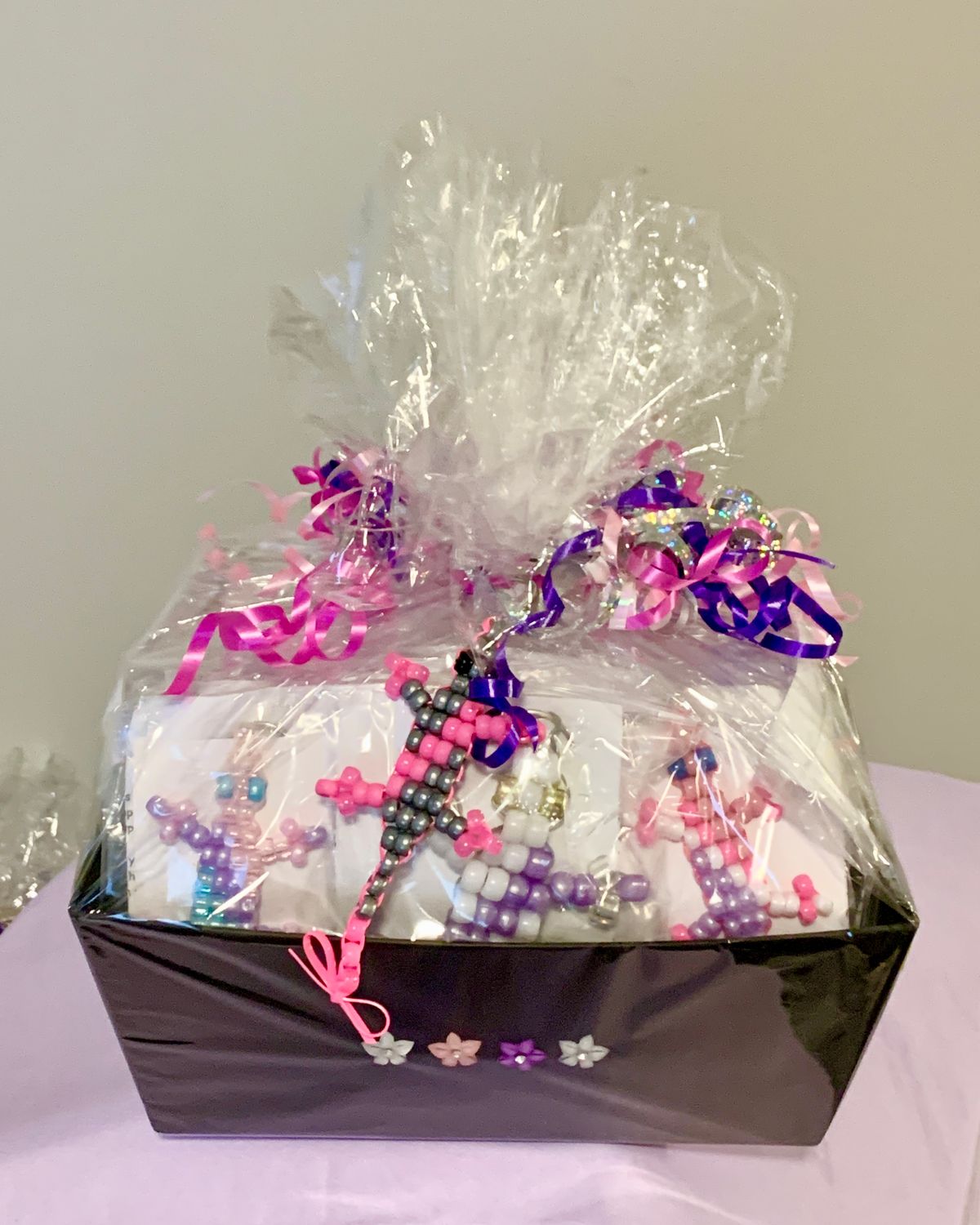 LUCKY LIZARD SEND-A-SMILE BASKET - Double Diagonal Design