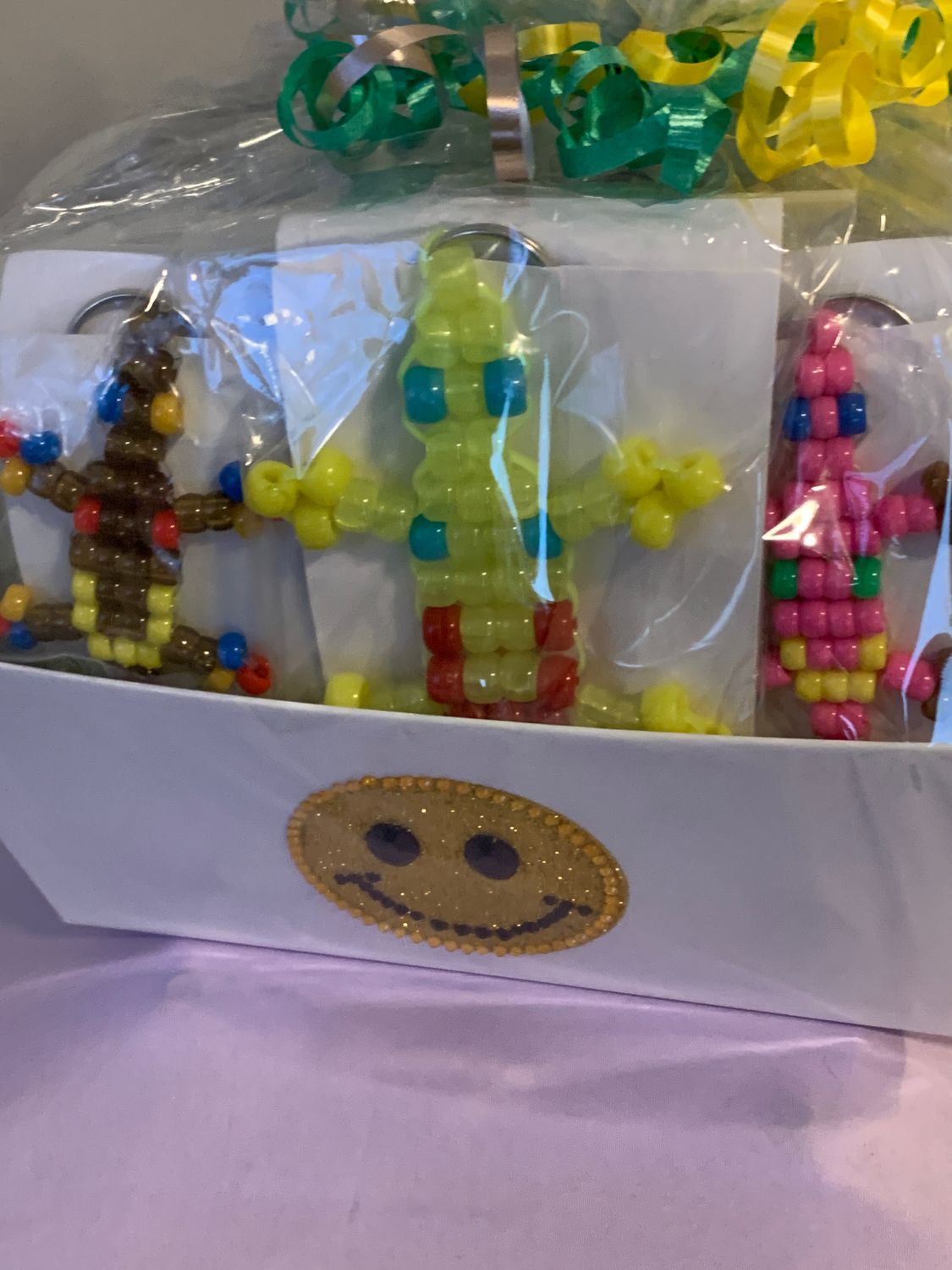 Lucky Lizard Send-A-Smile Basket- Smile Design