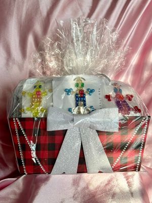 Lucky Lizard Send-A-Smile Basket- Heart Of A Hero Design