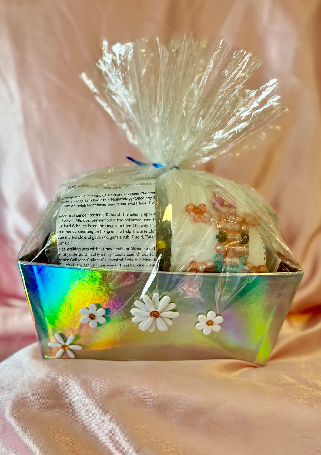 Lucky Lizard Send-A-Smile Basket - Smile Design