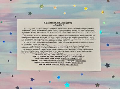 Lucky Lizard Send-A-Smile Project Basket - Lively Design