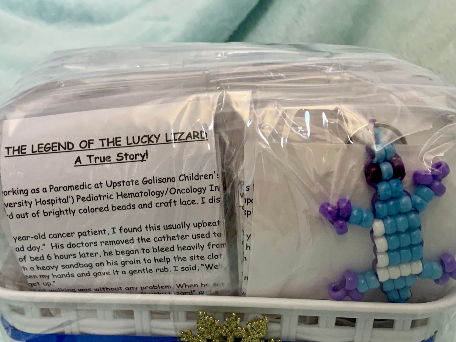 LUCKY LIZARD SEND-A-SMILE BASKET - Lively Design