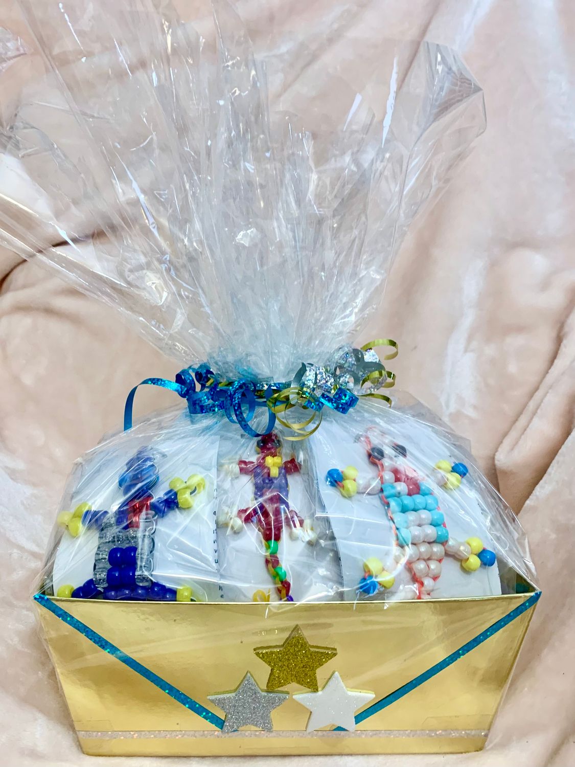 Lucky Lizard Send-A-Smile Basket - Heart of a Hero Design