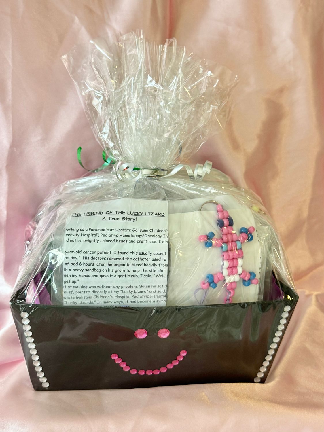 Lucky Lizard Send-A-Smile Basket - Smile Design