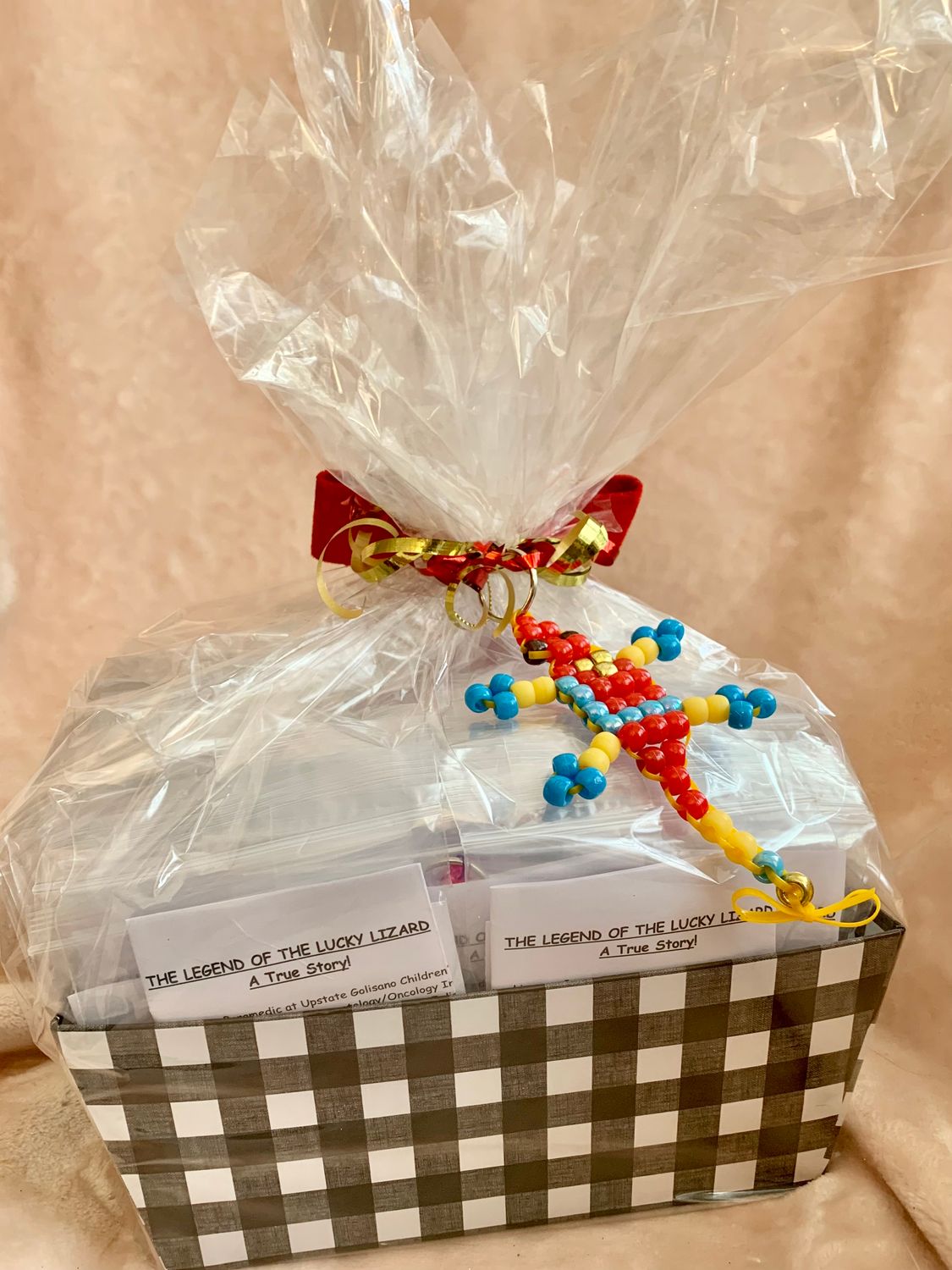 Lucky Lizard Send-A-Smile Basket - Lively &amp; Love is Love Designs