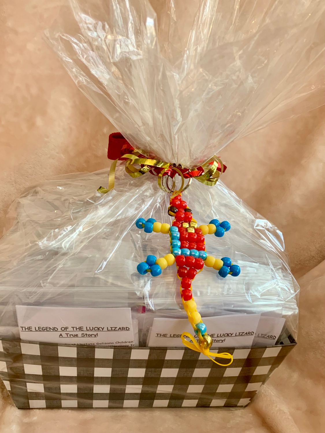 Lucky Lizard Send-A-Smile Basket - Lively &amp; Love is Love Designs