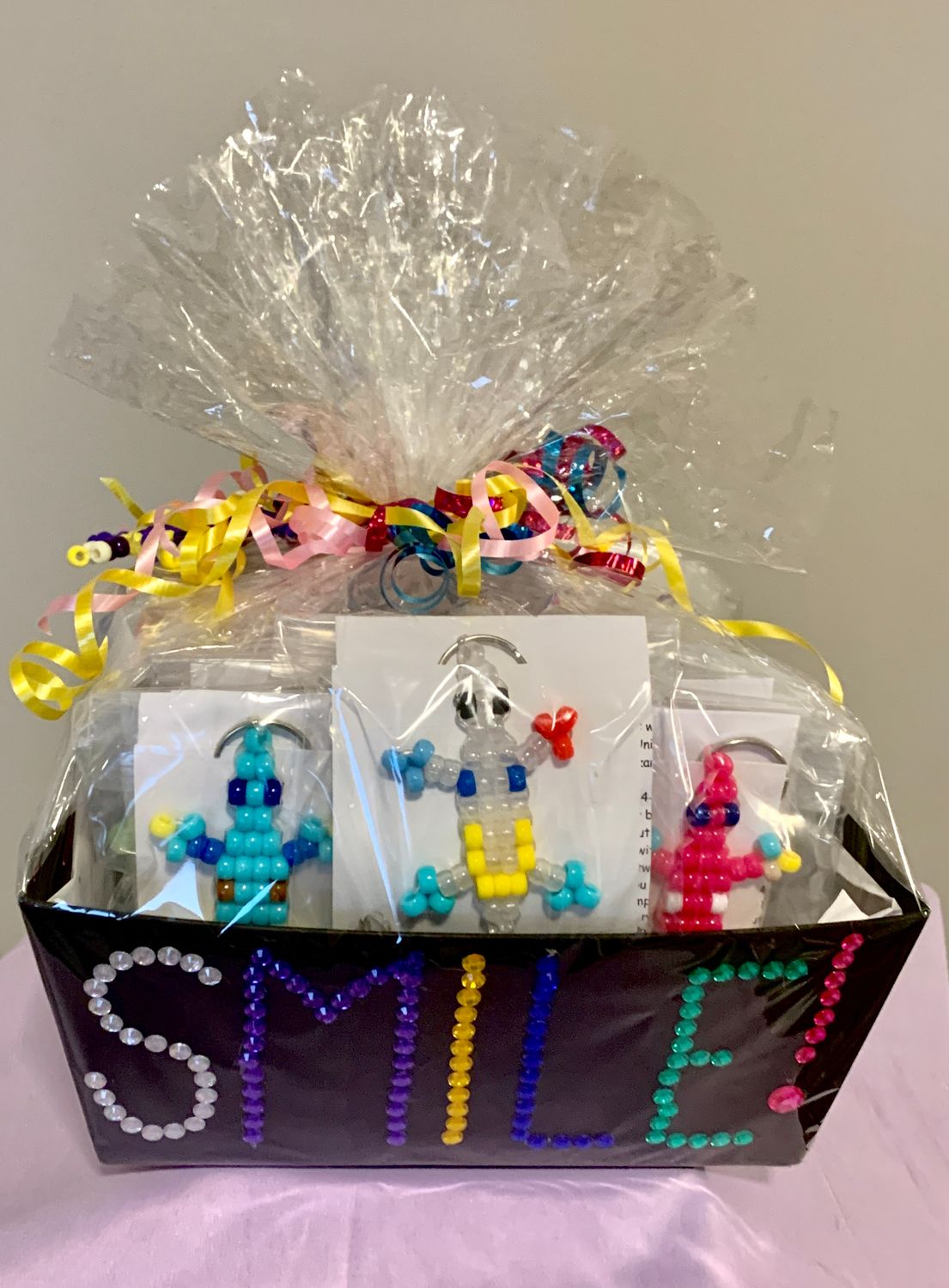 Lucky Lizard Send-A-Smile Basket - Smile Design