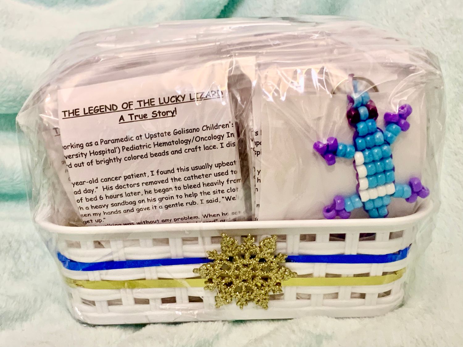 LUCKY LIZARD SEND-A-SMILE BASKET - Lively Design