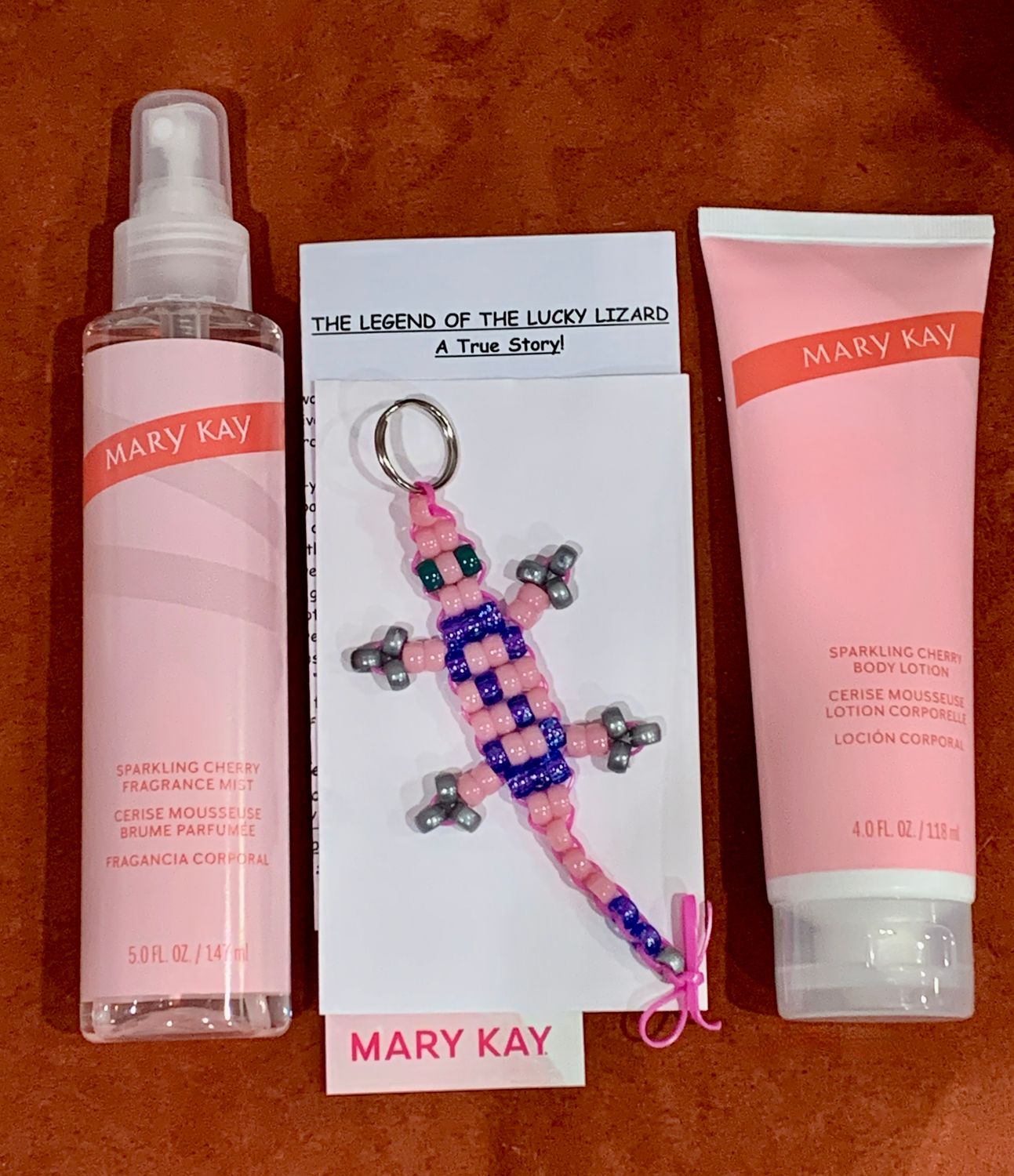 Lucky Lizard 'Emotion Lotion'  Gift Set Featuring Limited Edition Mary Kay Scented Body Lotion &amp; Fragrance Mist