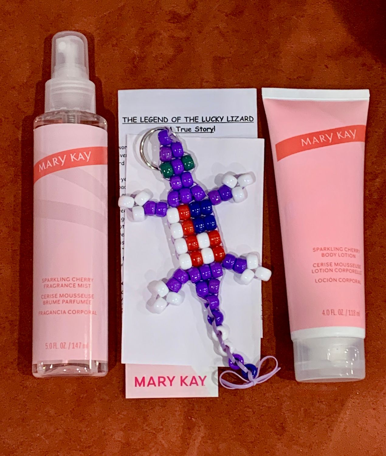 Lucky Lizard 'Emotion Lotion'  Gift Set Featuring Limited Edition Mary Kay Scented Body Lotion &amp; Fragrance Mist