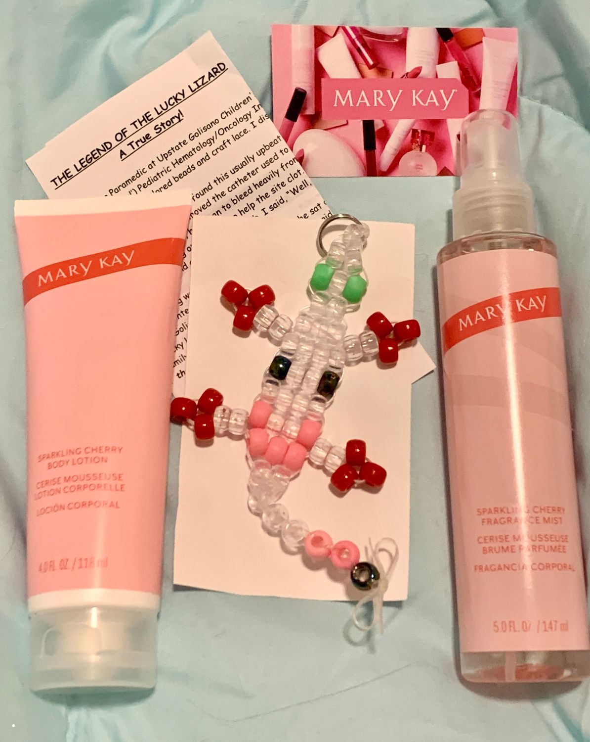 Lucky Lizard 'Emotion Lotion'  Gift Set Featuring Limited Edition Mary Kay Scented Body Lotion &amp; Fragrance Mist