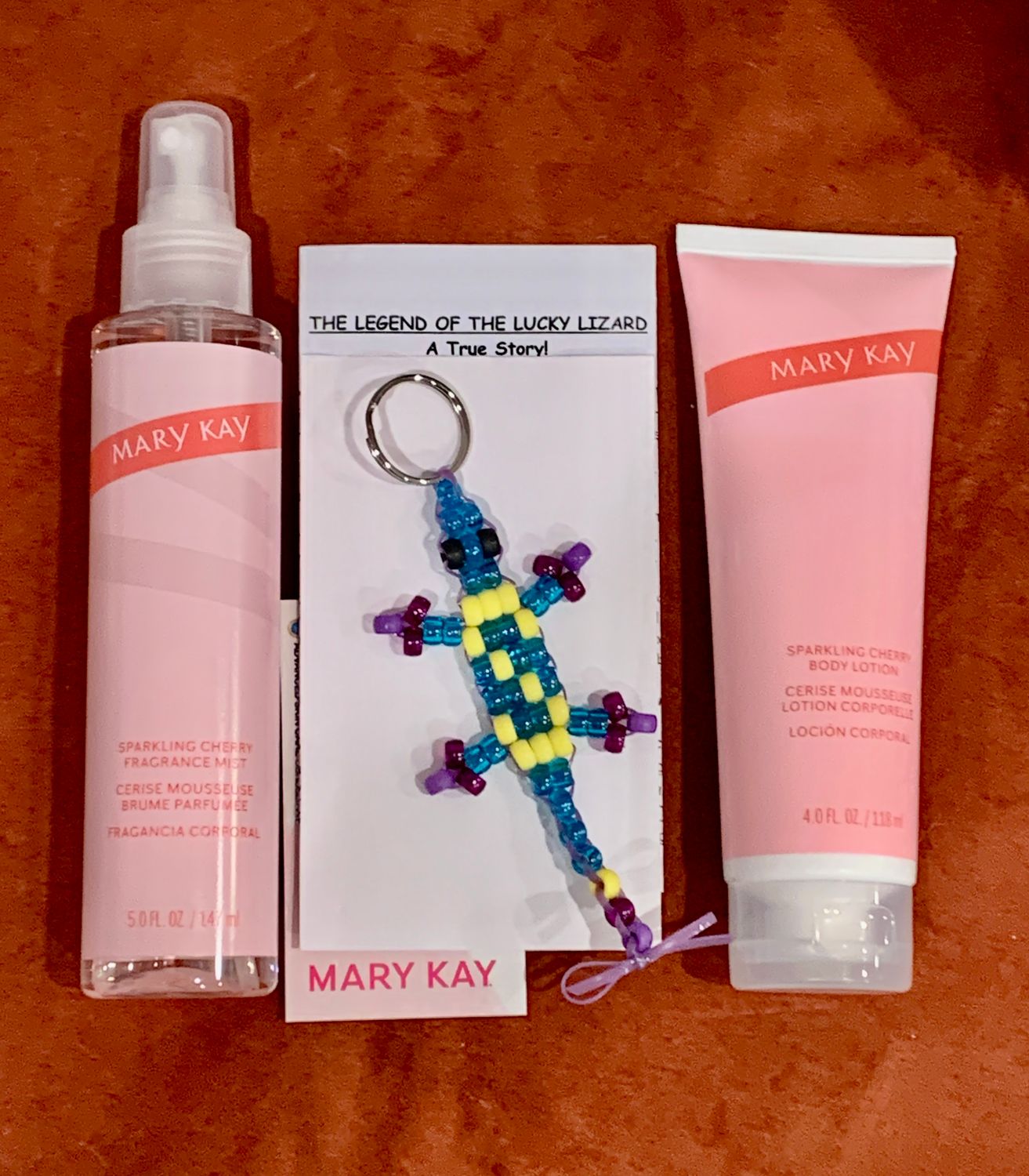 Lucky Lizard 'Emotion Lotion'  Gift Set Featuring Limited Edition Mary Kay Scented Body Lotion &amp; Fragrance Mist