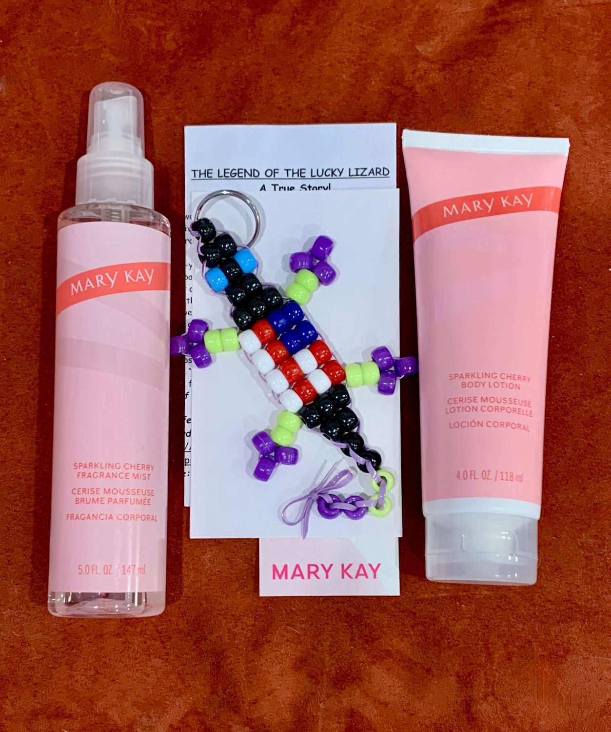 Lucky Lizard 'Emotion Lotion'  Gift Set Featuring Limited Edition Mary Kay Scented Body Lotion &amp; Fragrance Mist