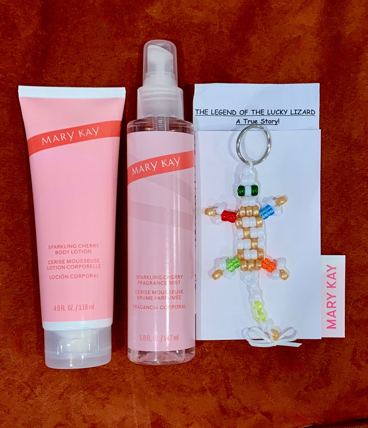 Lucky Lizard 'Emotion Lotion'  Gift Set Featuring Limited Edition Mary Kay Scented Body Lotion &amp; Fragrance Mist