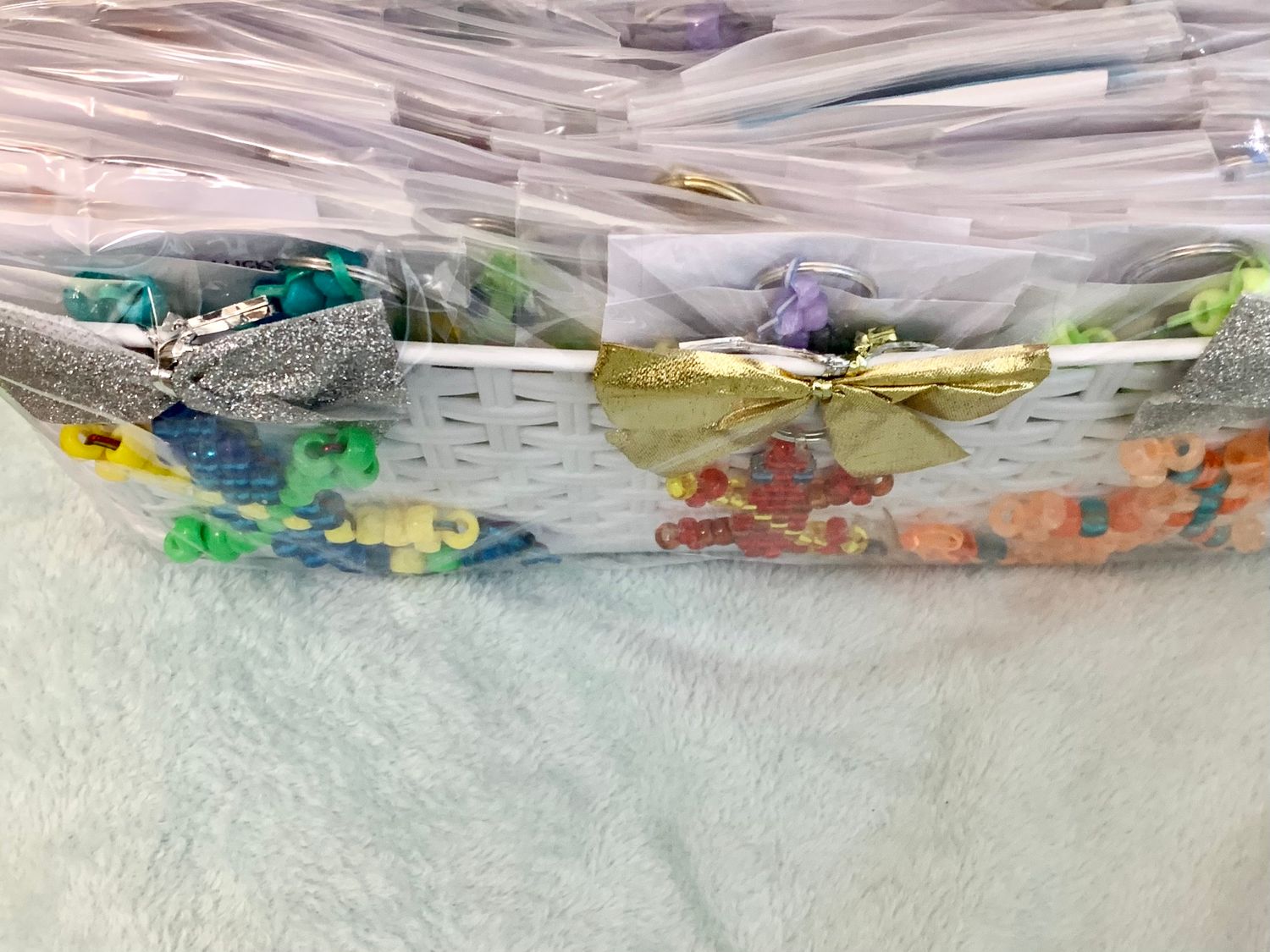 Lucky Lizard Send-a-Smile Basket - X-Marks The Spot Design