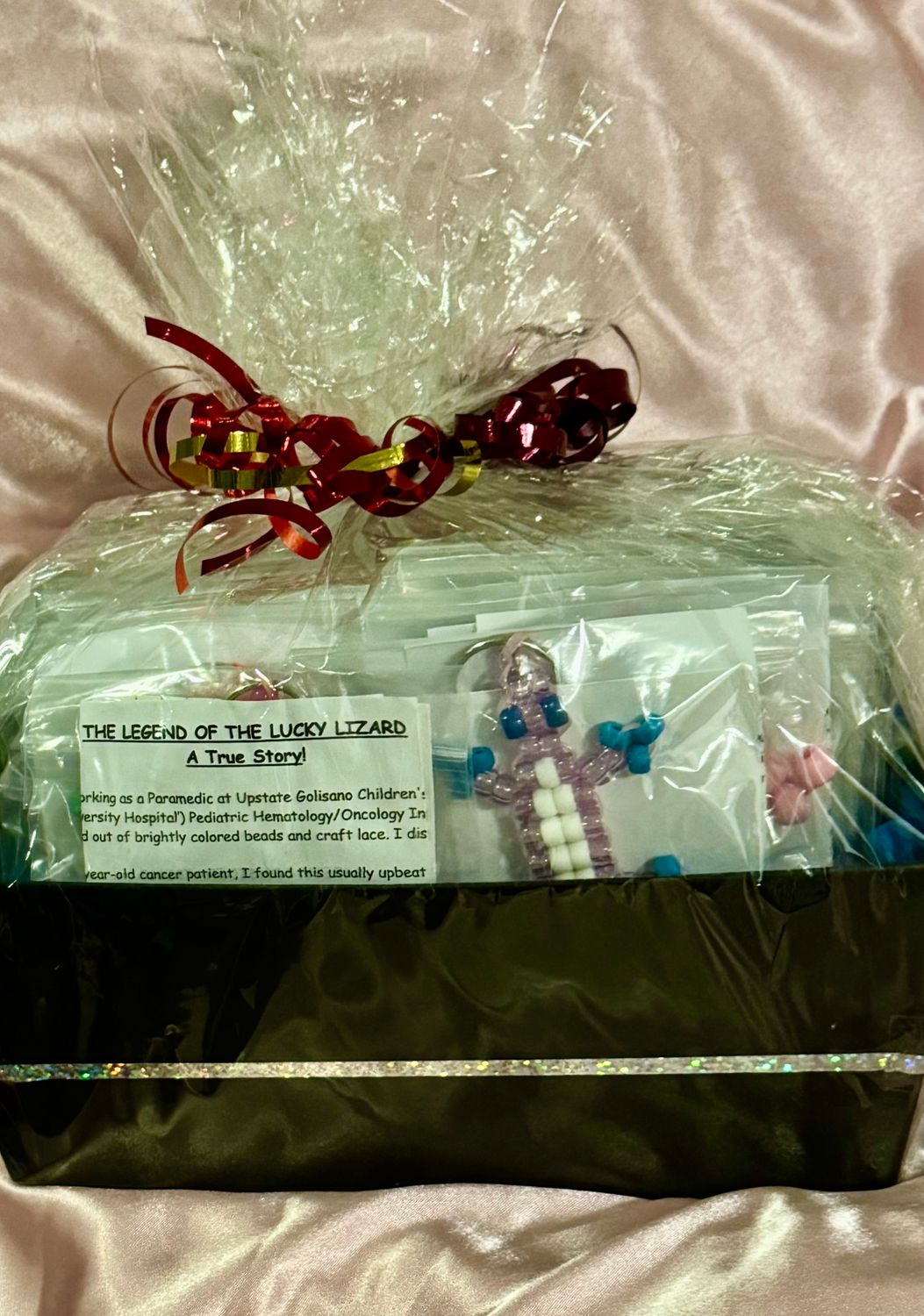 Lucky Lizard Send-a-Smile Basket - Original Design