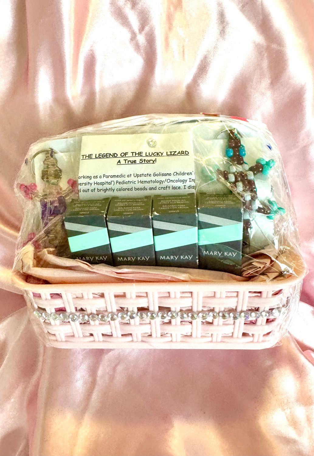 Lucky Lizard Send-A-Smile Project Basket - Superman &amp; Heart of a Hero Designs