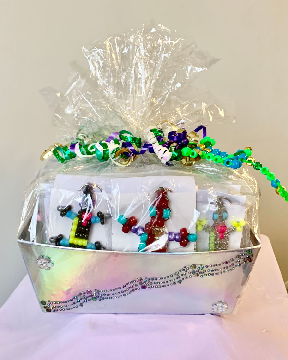 Lucky Lizard Send-A-Smile Project Basket - Love is Love Design