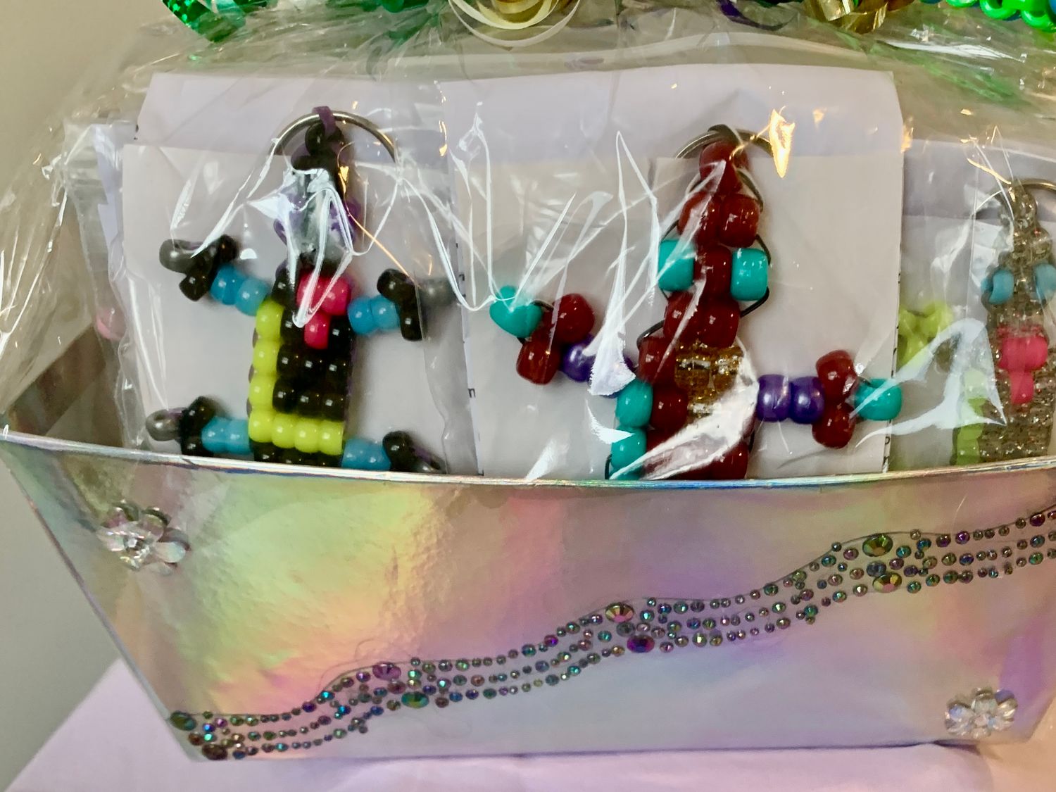 Lucky Lizard Send-A-Smile Project Basket - Love is Love Design