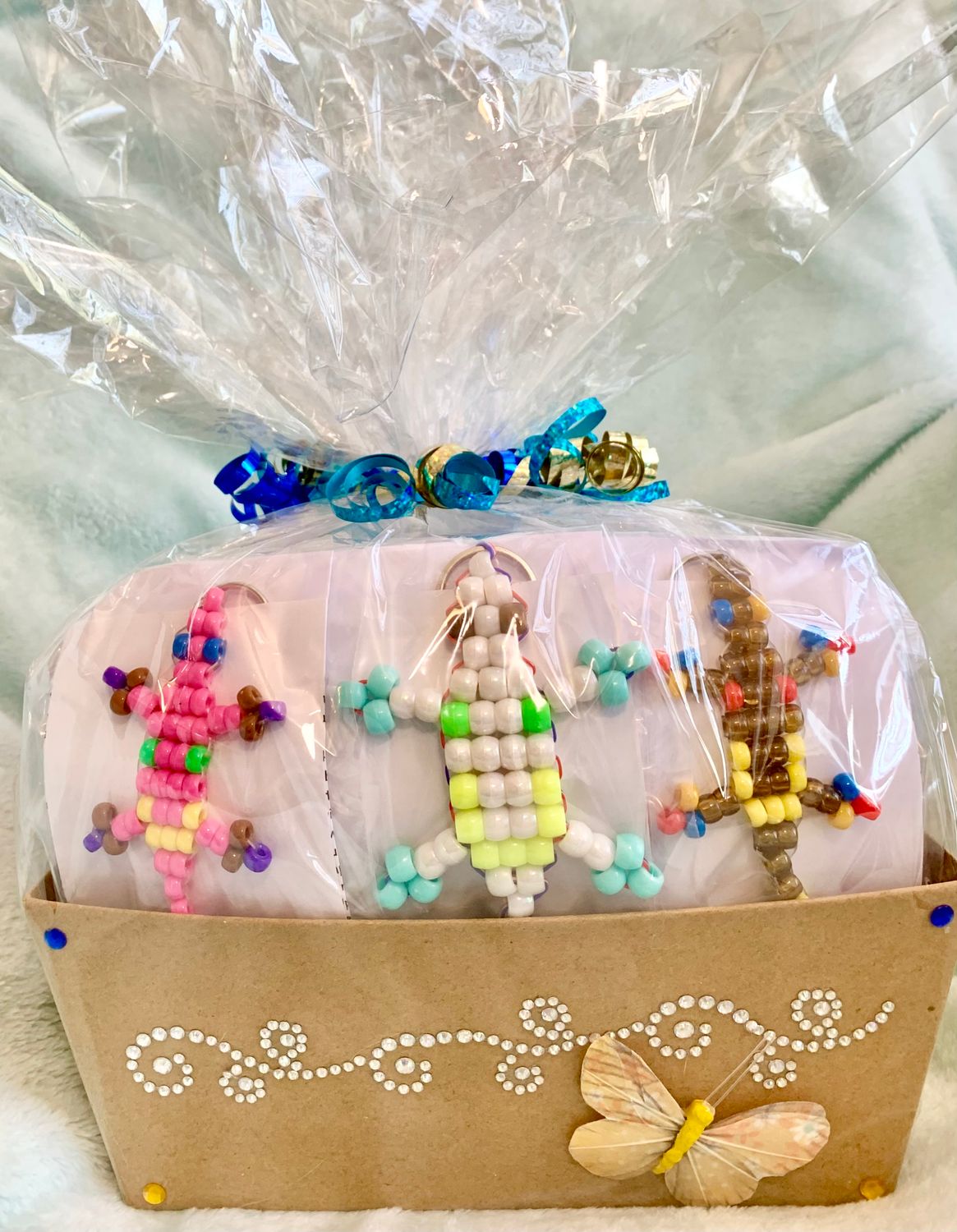 Lucky Lizard Send-A-Smile Basket - Smile Design