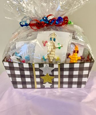 Lucky Lizard Send-A-Smile Basket - Lightning Design