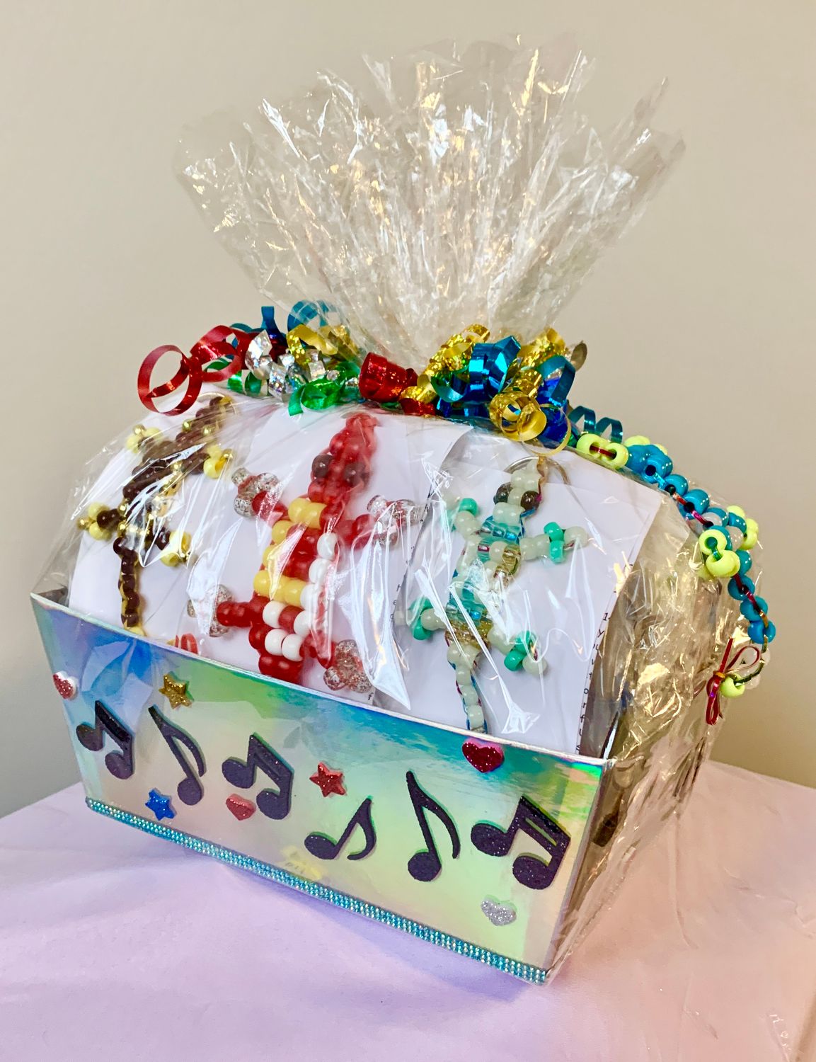 Lucky Lizard Send-A-Smile Project Basket - Create The Journey, Hope, and 3 other designs