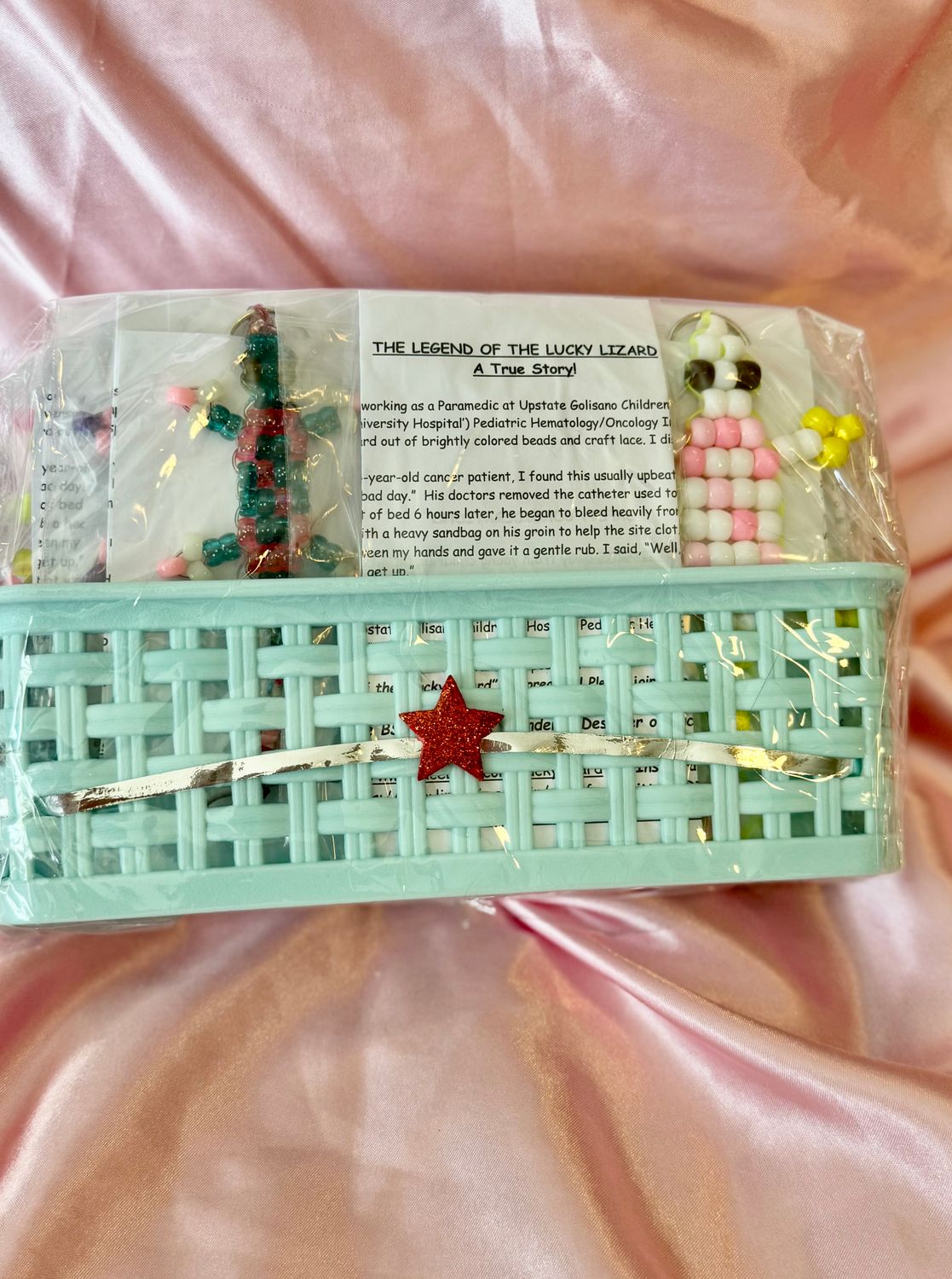 Lucky Lizard Send-A-Smile Basket - Seminar Superwoman