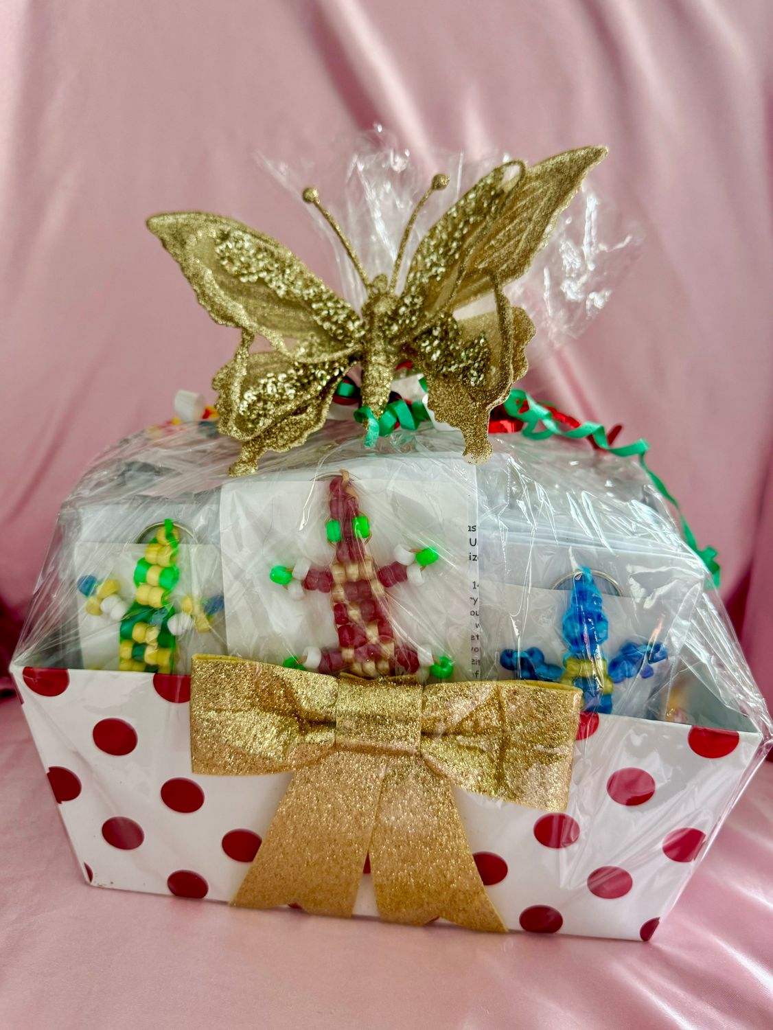 Lucky Lizard Send-A-Smile Project Basket - Superman Design