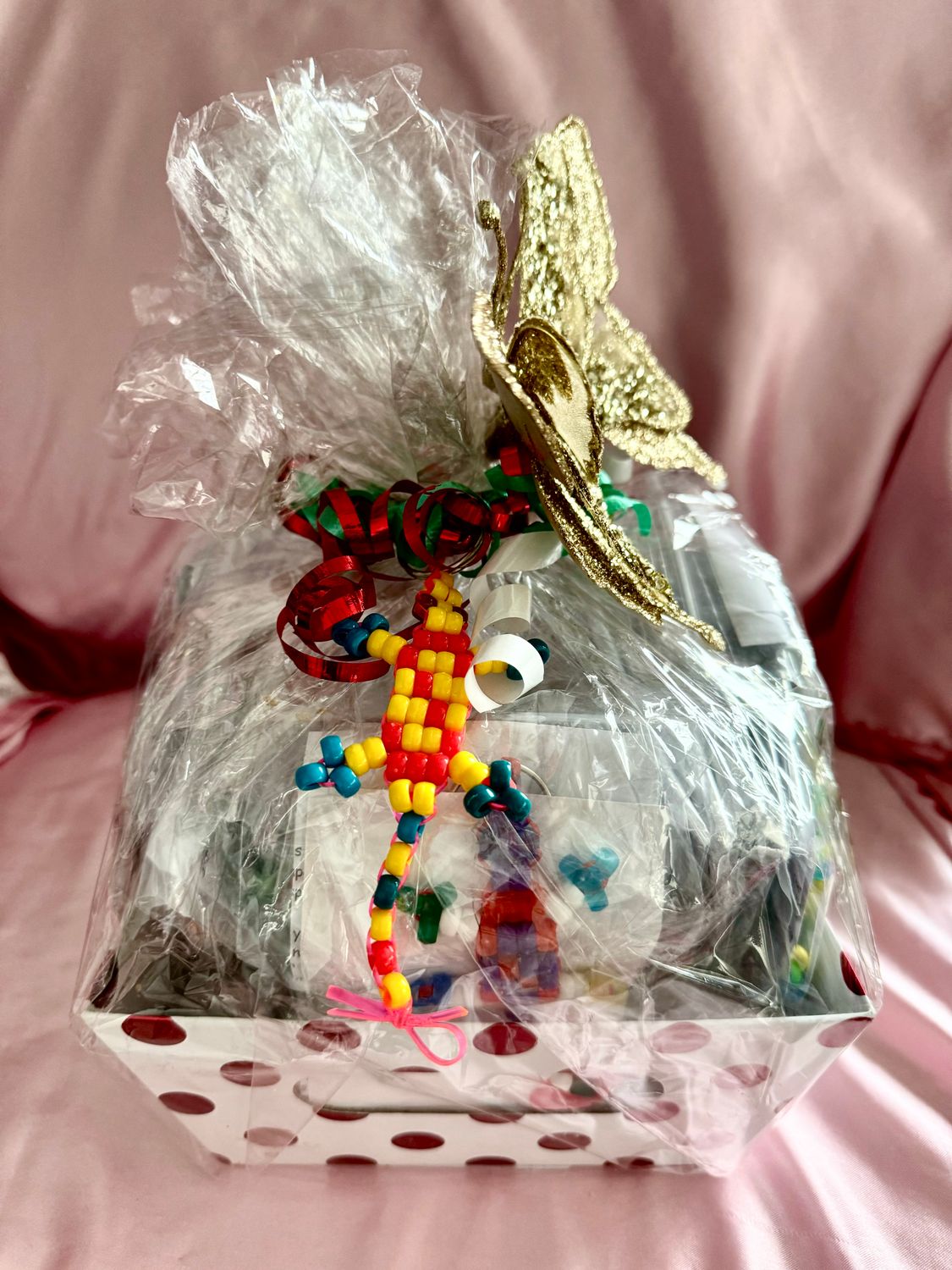 Lucky Lizard Send-A-Smile Project Basket - Superman Design