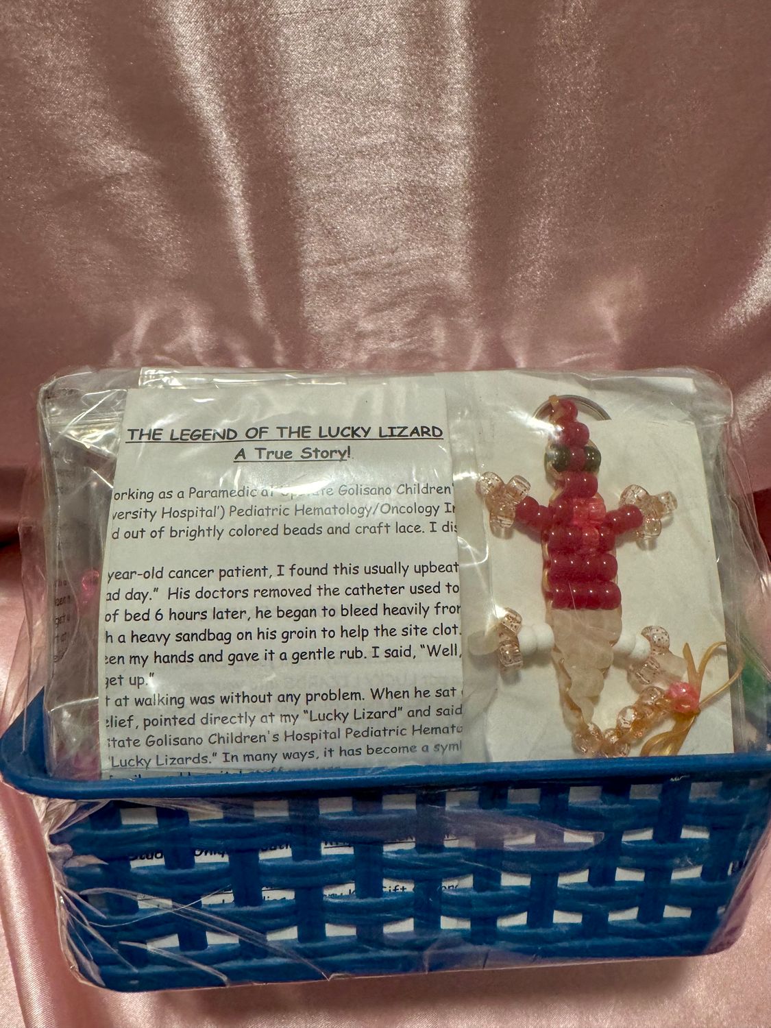 Lucky Lizard Send-A-Smile Basket - Pivot Design