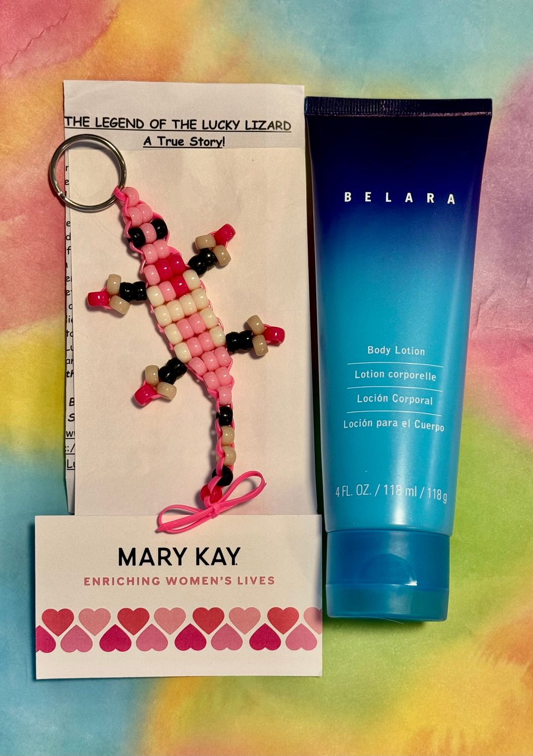 Emotion Lotion &amp; a Lucky Lizard Gift Set Featuring Ltd Ed Mary Kay Belara® Body Lotion
