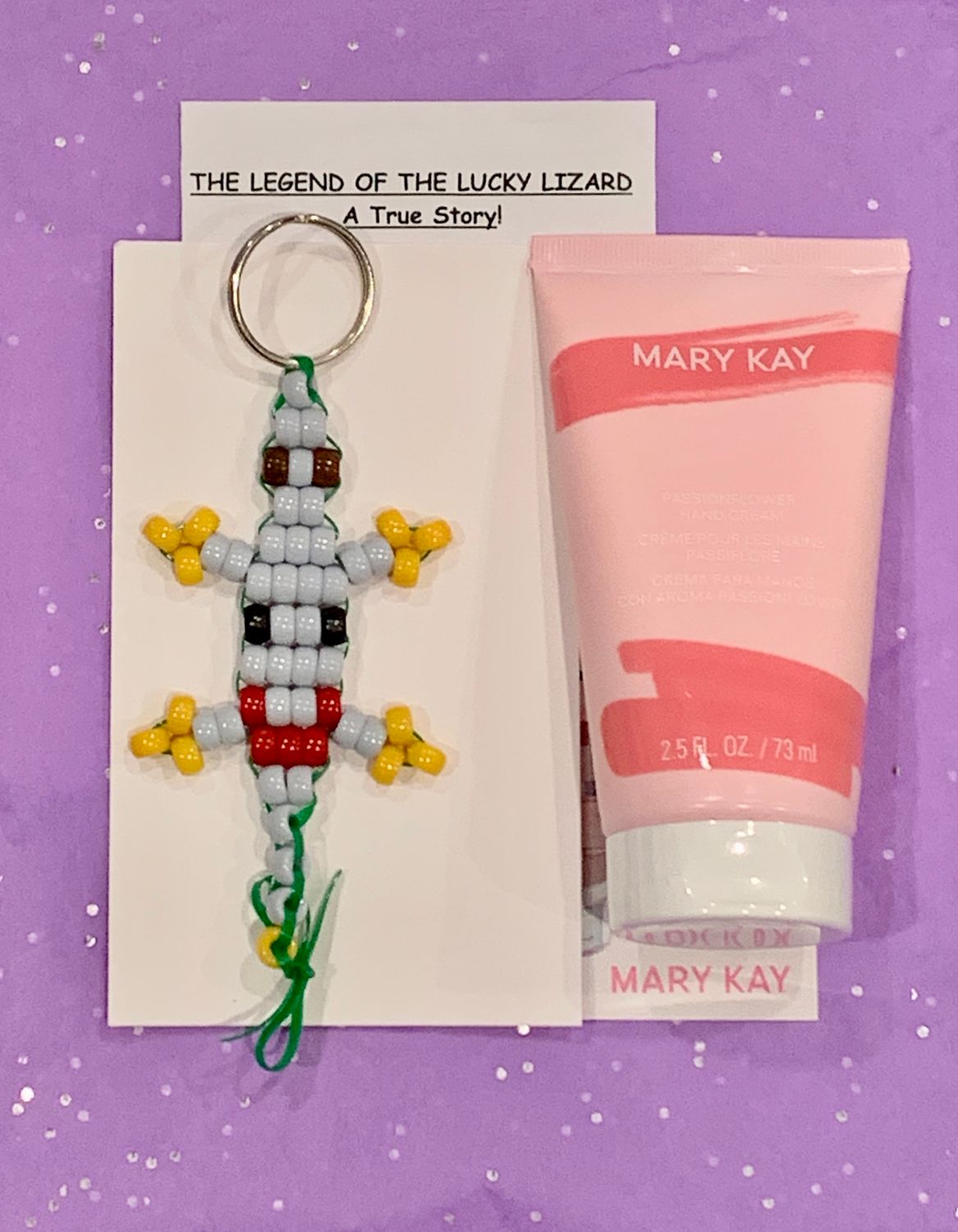 Lucky Lizard 'Emotion Lotion' Gift Set Featuring Ltd Ed Mary Kay® Passionflower Scented Hand Cream