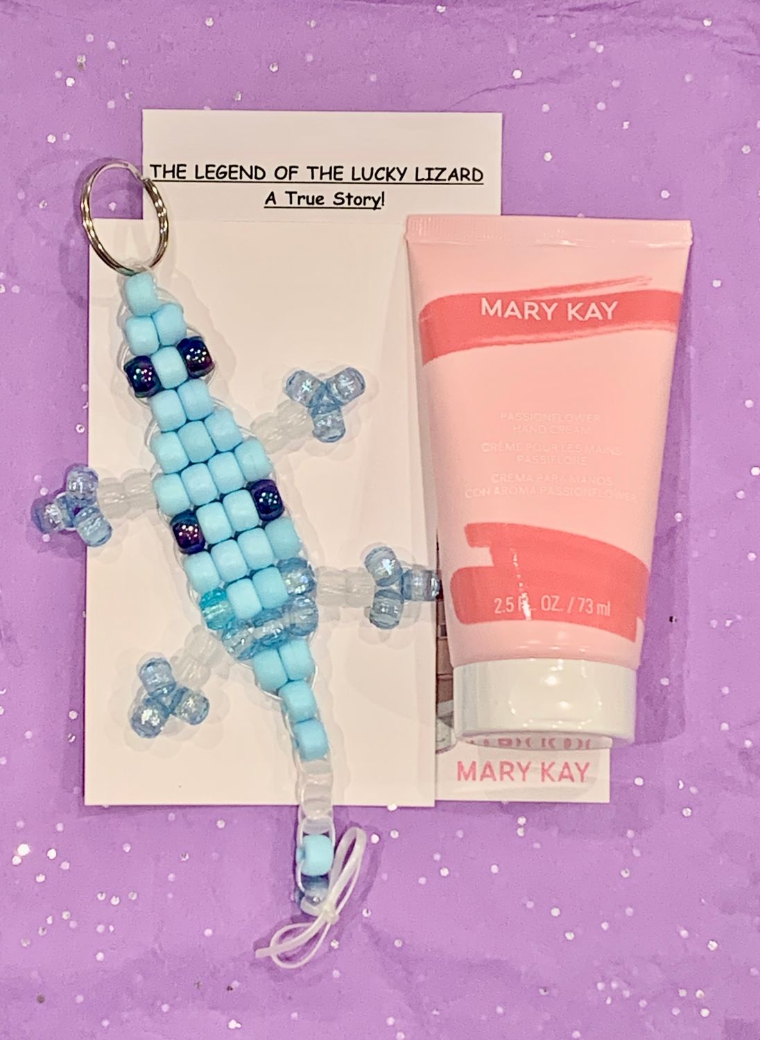 Lucky Lizard 'Emotion Lotion' Gift Set Featuring Ltd Ed Mary Kay® Passionflower Scented Hand Cream