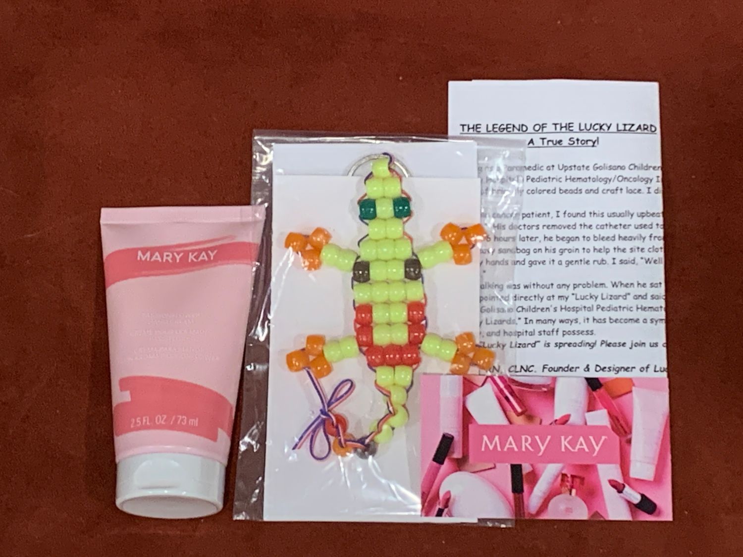 Lucky Lizard 'Emotion Lotion' Gift Set Featuring Ltd Ed Mary Kay® Passionflower Scented Hand Cream