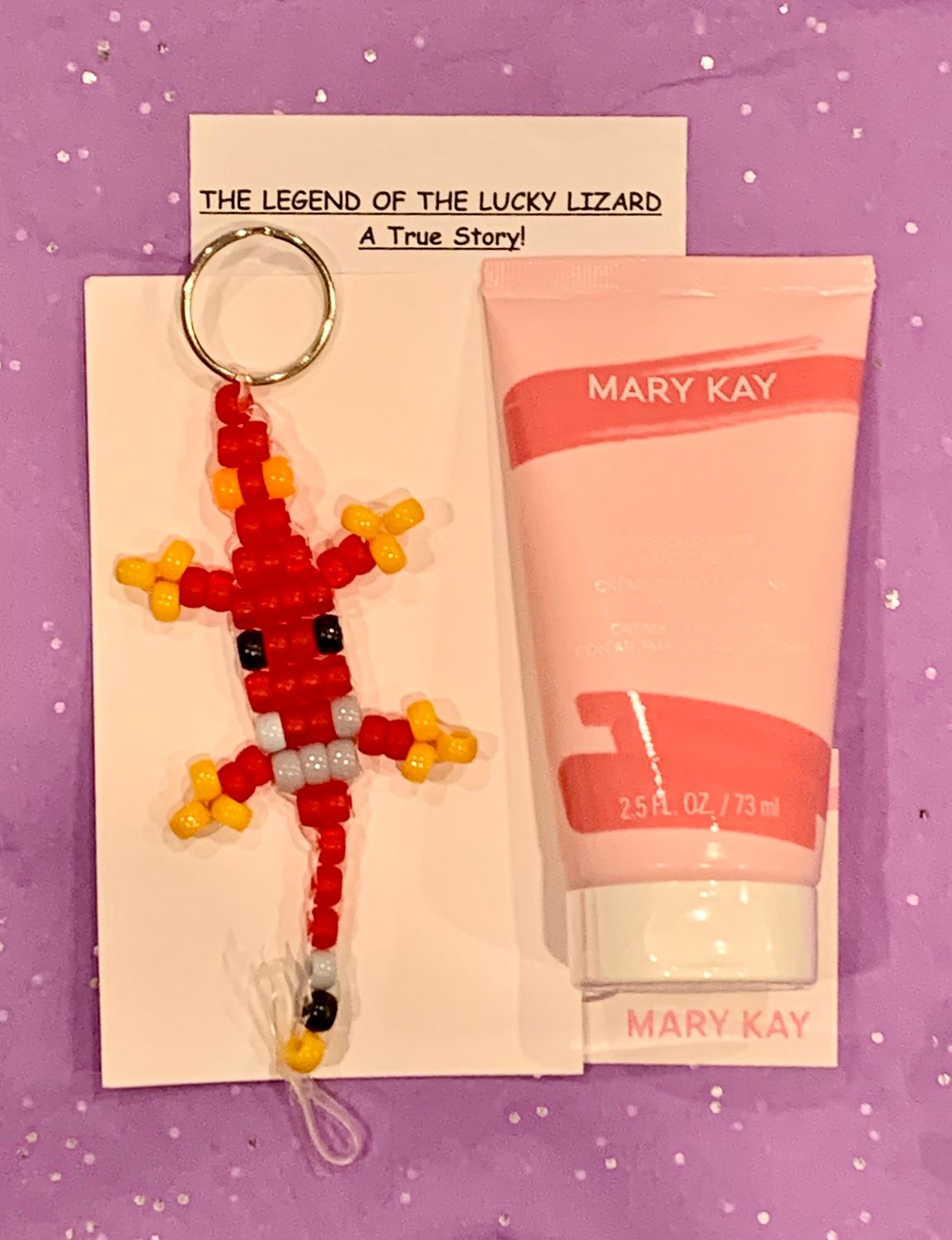Lucky Lizard 'Emotion Lotion' Gift Set Featuring Ltd Ed Mary Kay® Passionflower Scented Hand Cream
