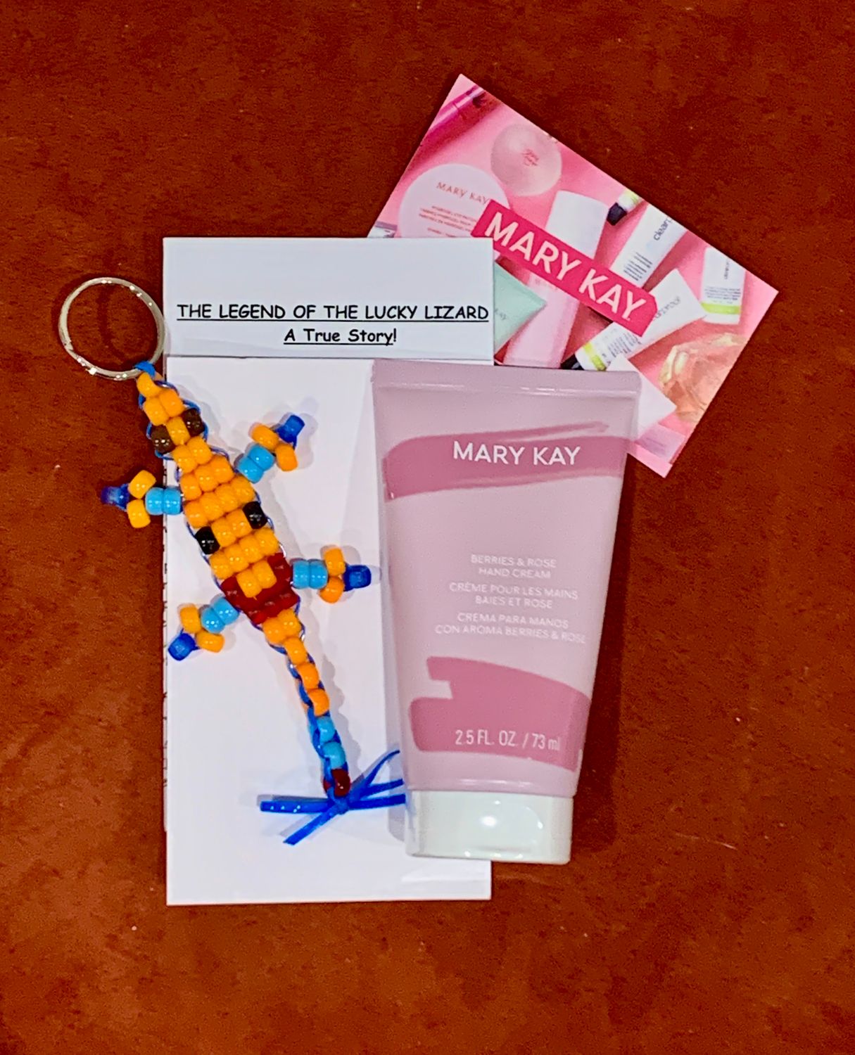 Lucky Lizard 'Emotion Lotion' Gift Set Featuring Ltd Ed Mary Kay® Berries &amp; Rose Hand Cream