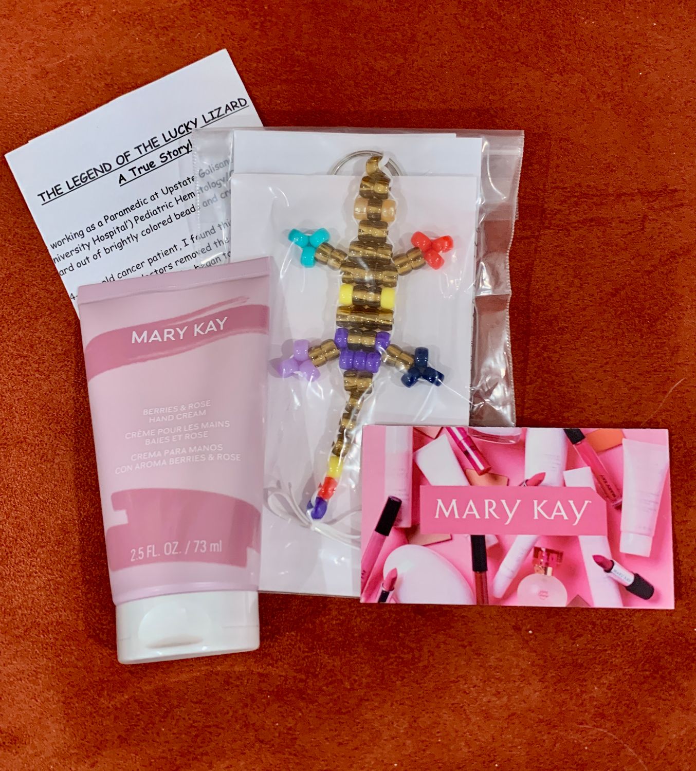 Lucky Lizard 'Emotion Lotion' Gift Set Featuring Ltd Ed Mary Kay® Berries &amp; Rose Hand Cream