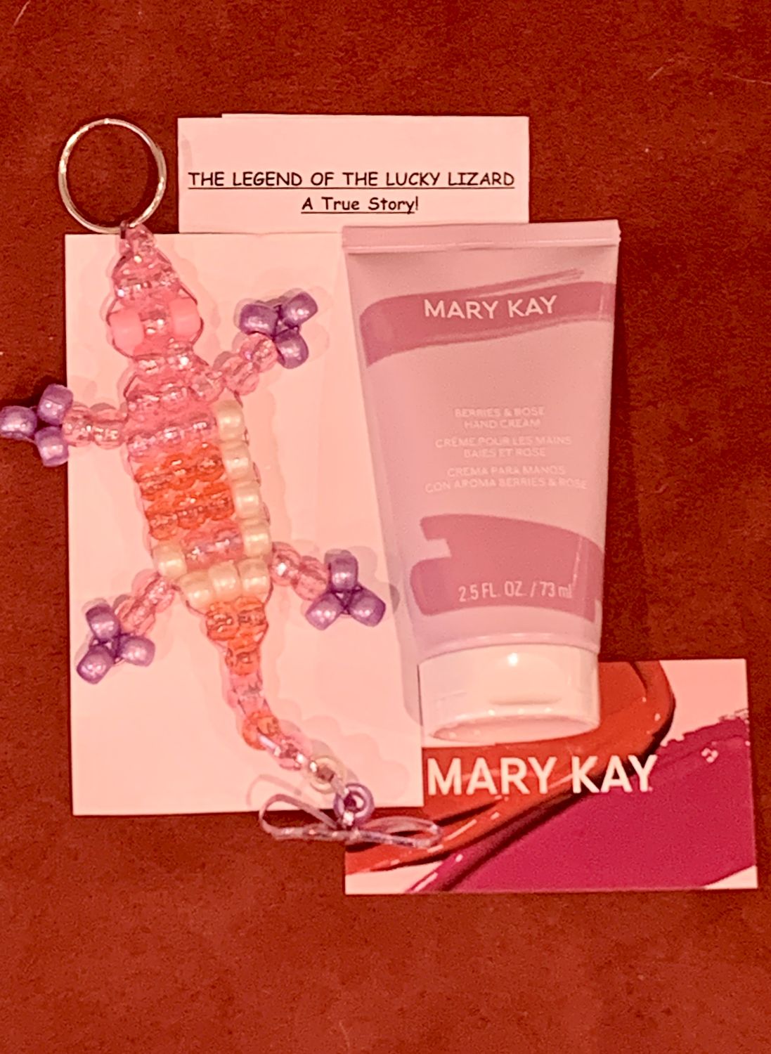 Lucky Lizard 'Emotion Lotion' Gift Set Featuring Ltd Ed Mary Kay® Berries &amp; Rose Hand Cream