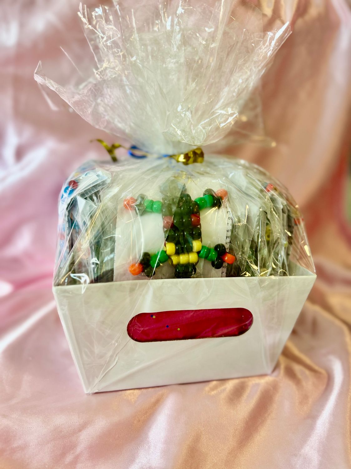 Lucky Lizard Send-A-Smile Basket- Smile Design