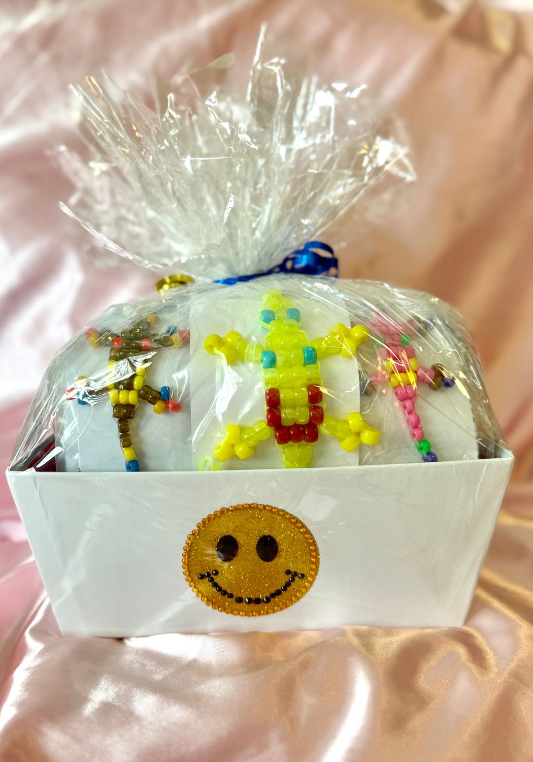 Lucky Lizard Send-A-Smile Basket- Smile Design