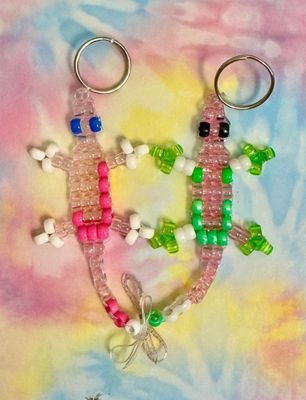 'Send-A-Smile' Lucky Lizard Duo