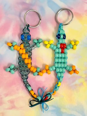 'Send-A-Smile' Lucky Lizard Duo