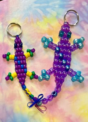 Purple Lucky Lizard Duo