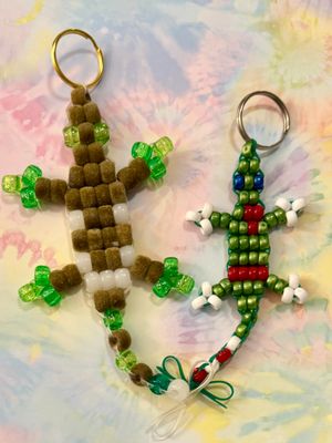 American Flag Lucky Lizard Send-a-Smile Duo American Flag Lucky Lizard Send-a-Smile Duo