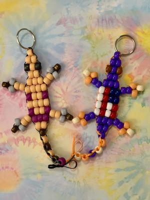 American Flag Lucky Lizard Send-a-Smile Duo American Flag Lucky Lizard Send-a-Smile Duo