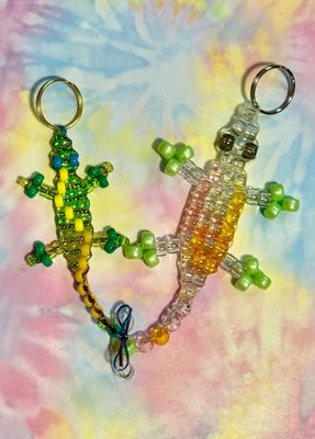 American Flag Lucky Lizard Send-a-Smile Duo American Flag Lucky Lizard Send-a-Smile Duo