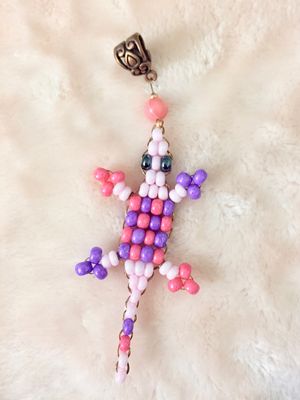 Handmade Lucky Lizard Pendants