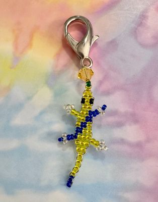 Lucky Lizard Shoe Charm