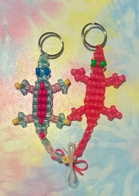 'Send-A-Smile' Lucky Lizard Duo